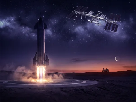 Exploração Espacial Moderna